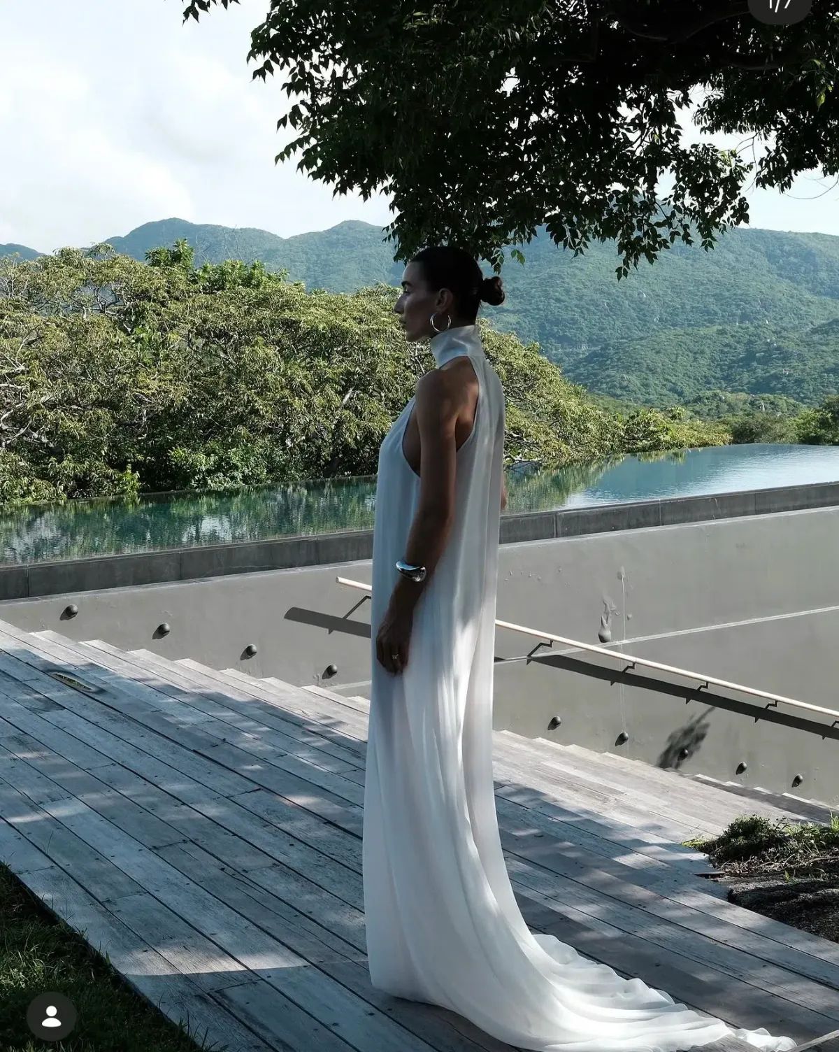 KYHA NEVE SLIP DRESS - 8 - white  - Image 2