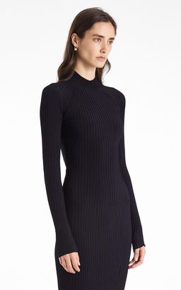 Dion Lee Rib Twist Dress Black Size 8 for rent on The Volte - image 2