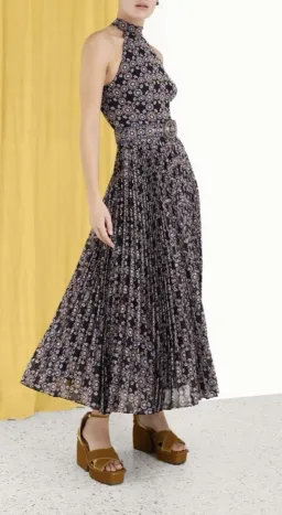 Sunray Picnic Dress Navy Daisy for rent on The Volte - image 2