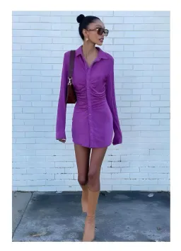 With Jéan Andy Dress in Violetta Size XS/ AU 6 for rent on The Volte - image 1