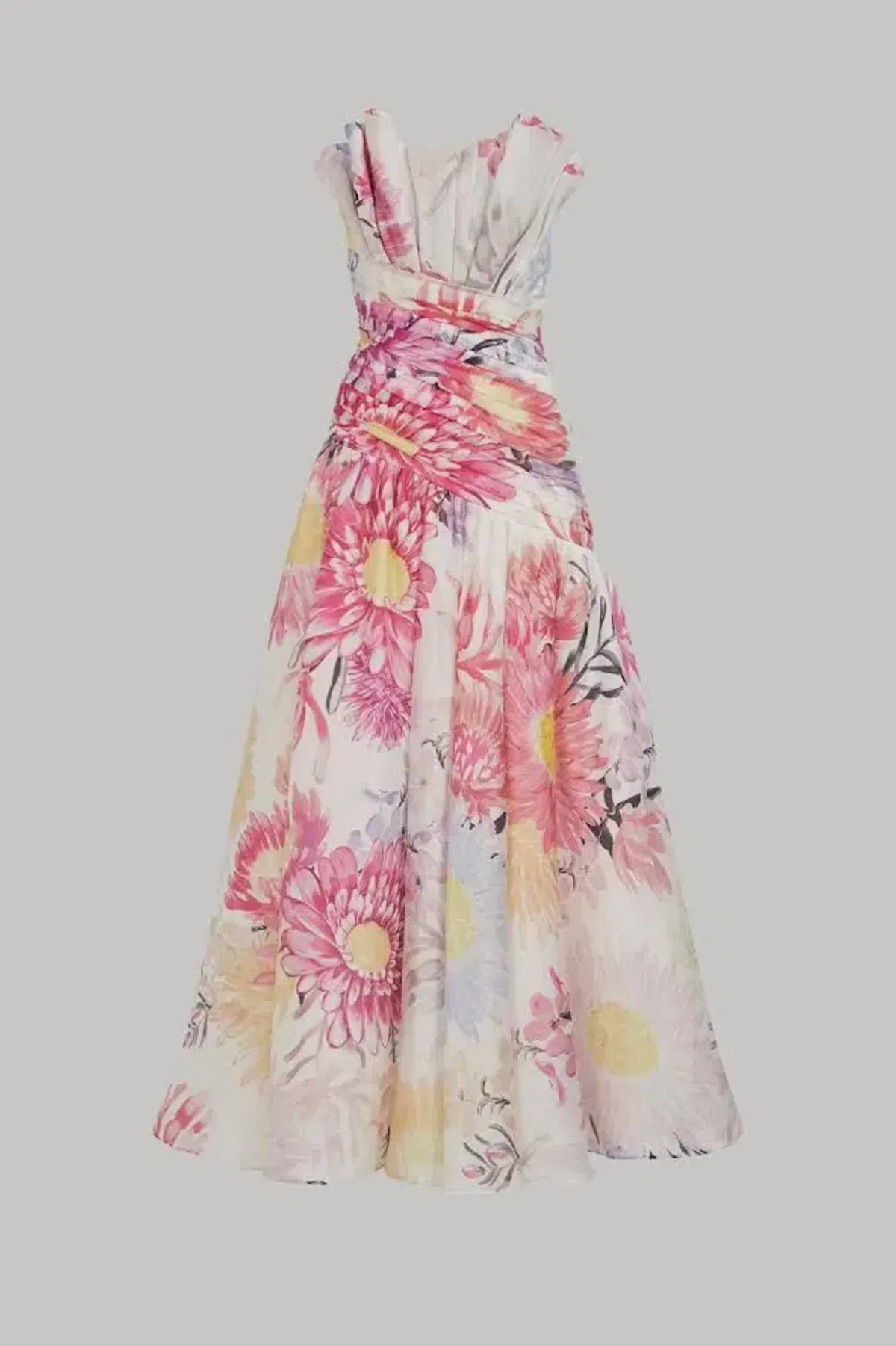 🌸New AJE Reflector Gown - Size 12 - Native Floral Pink - Sleeveless Formal Maxi Dress 🌸 - Image 6