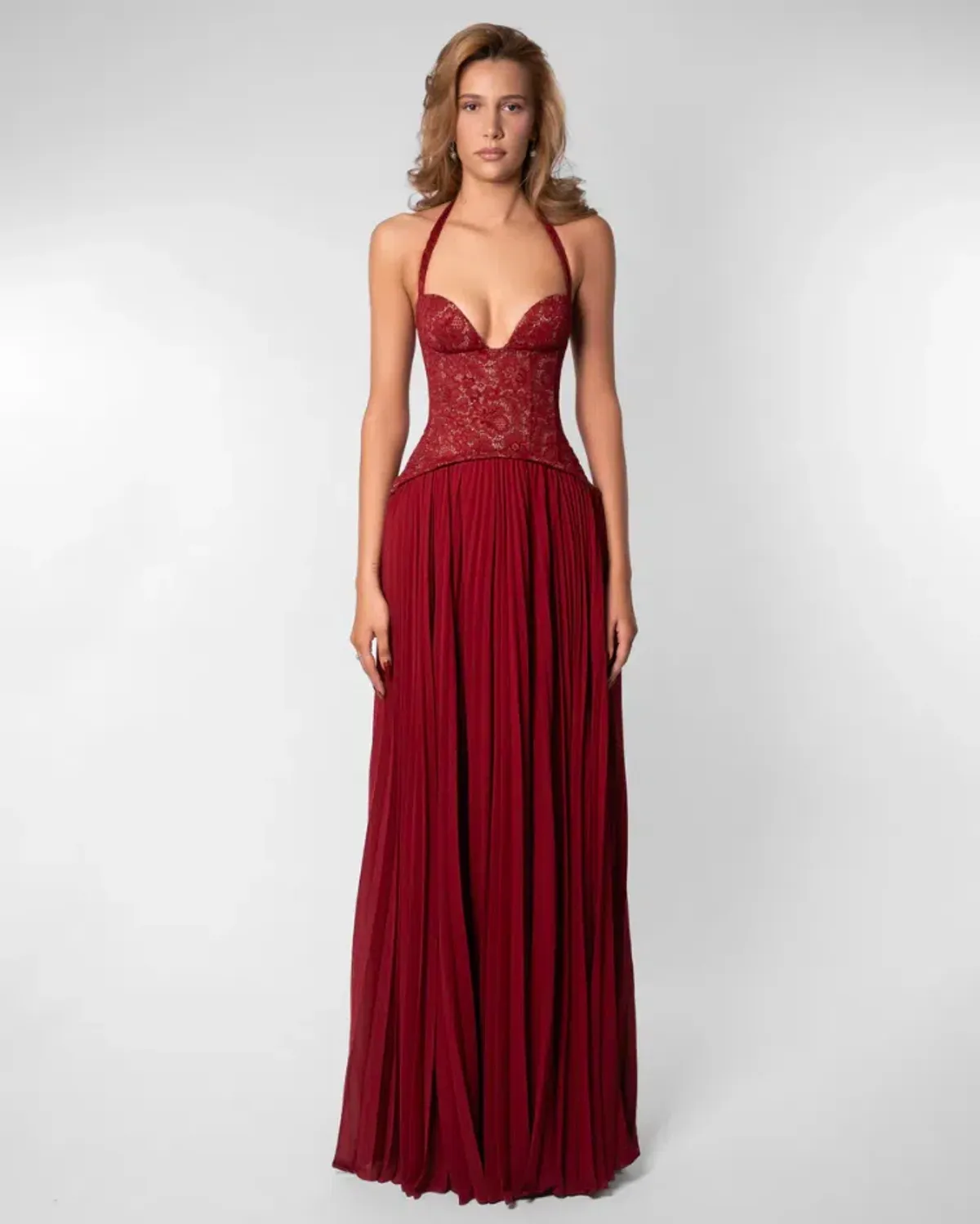 Fenity Gaia Dress in Red Size S - Image 2