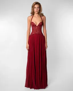 Fenity Gaia Dress in Red Size S for rent on The Volte - image 2