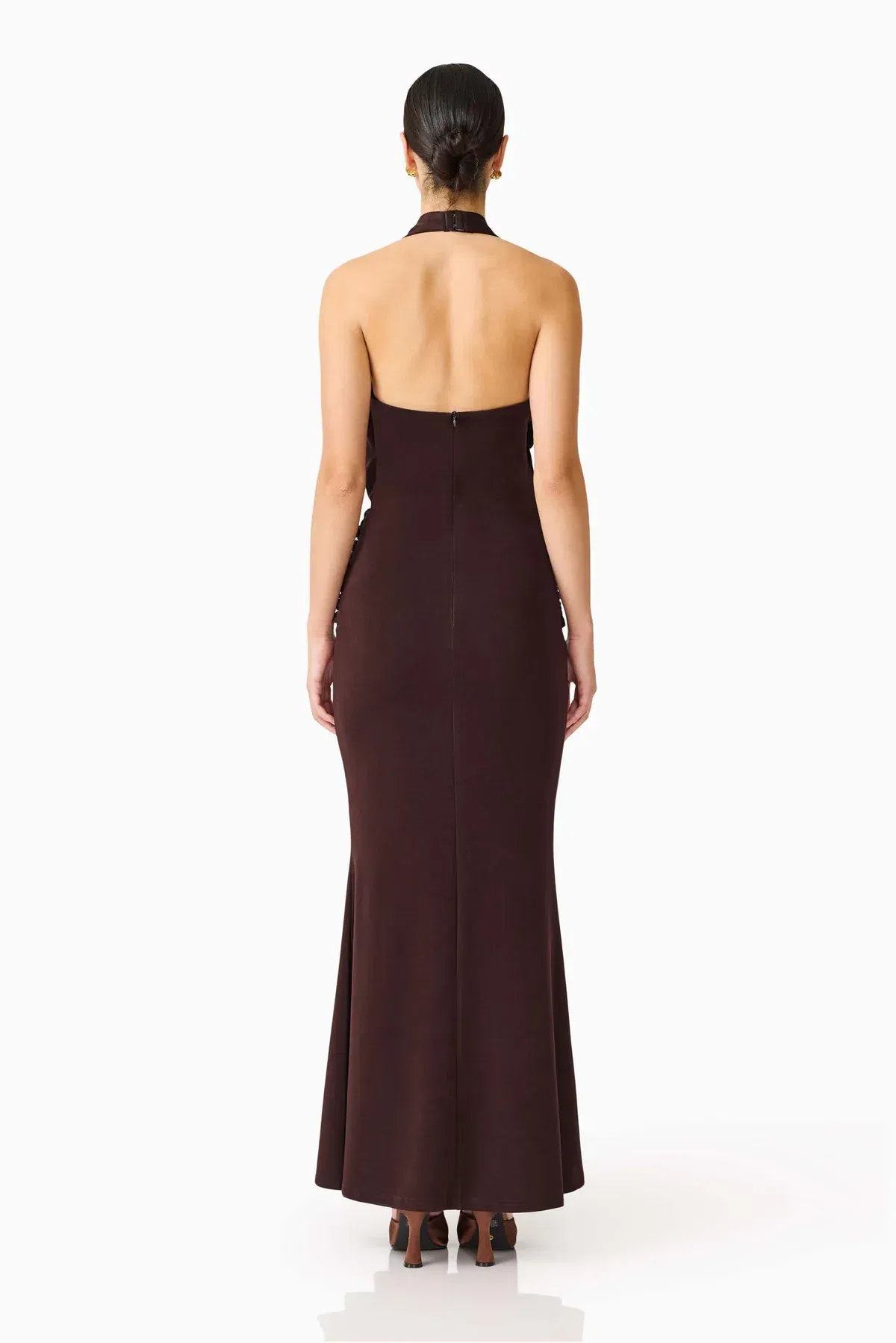 Elliatt Simone Halter Plunge Dress size S/8 AU - Image 3