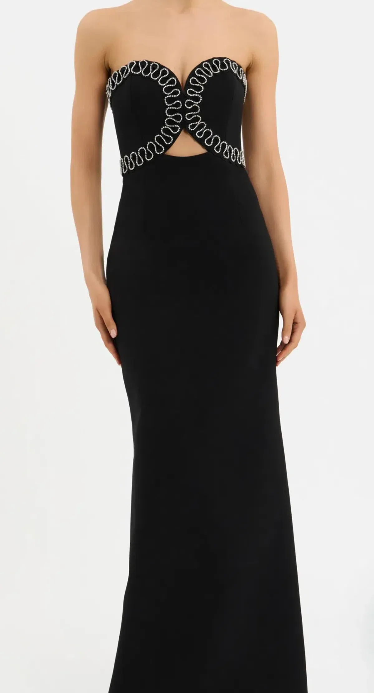 Rebecca Vallance Nyx Strapless Gown Size 12 - Image 5