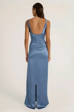 Atlein Gown | Blue - Size 6 for rent on The Volte - image 3