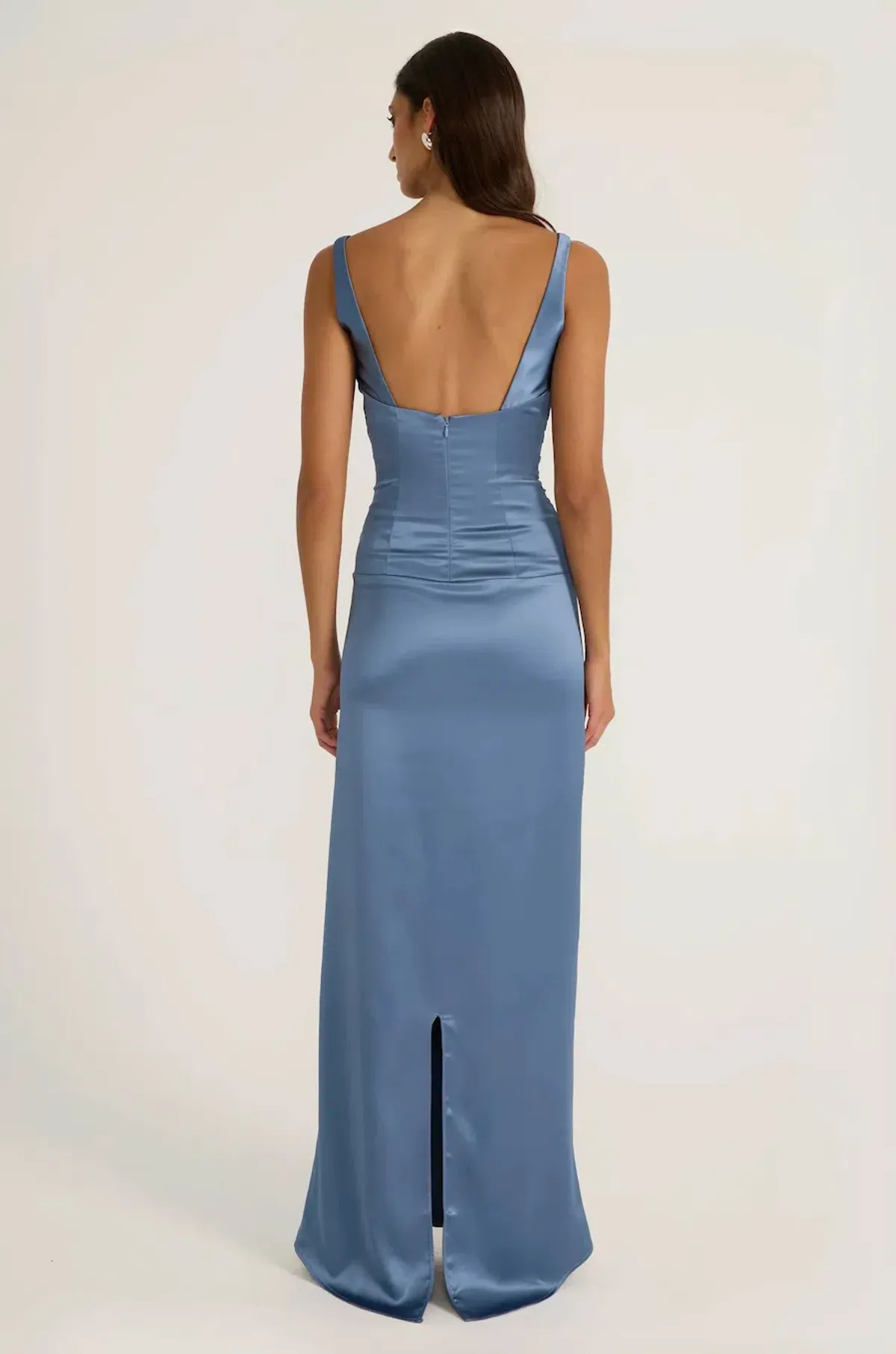 Atlein Gown | Blue - Size 8 - Image 3