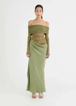 Yasmin Off-Shoulder Maxi for rent on The Volte - image 3