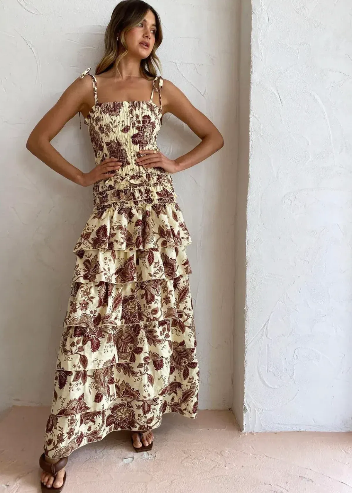 Sir The Label Rei Tiered Maxi - Image 2