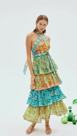 Alemais Dreamer Halter Dress Size 8 for rent on The Volte - image 1
