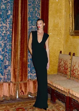 Analie Dress in Black for rent on The Volte - image 1