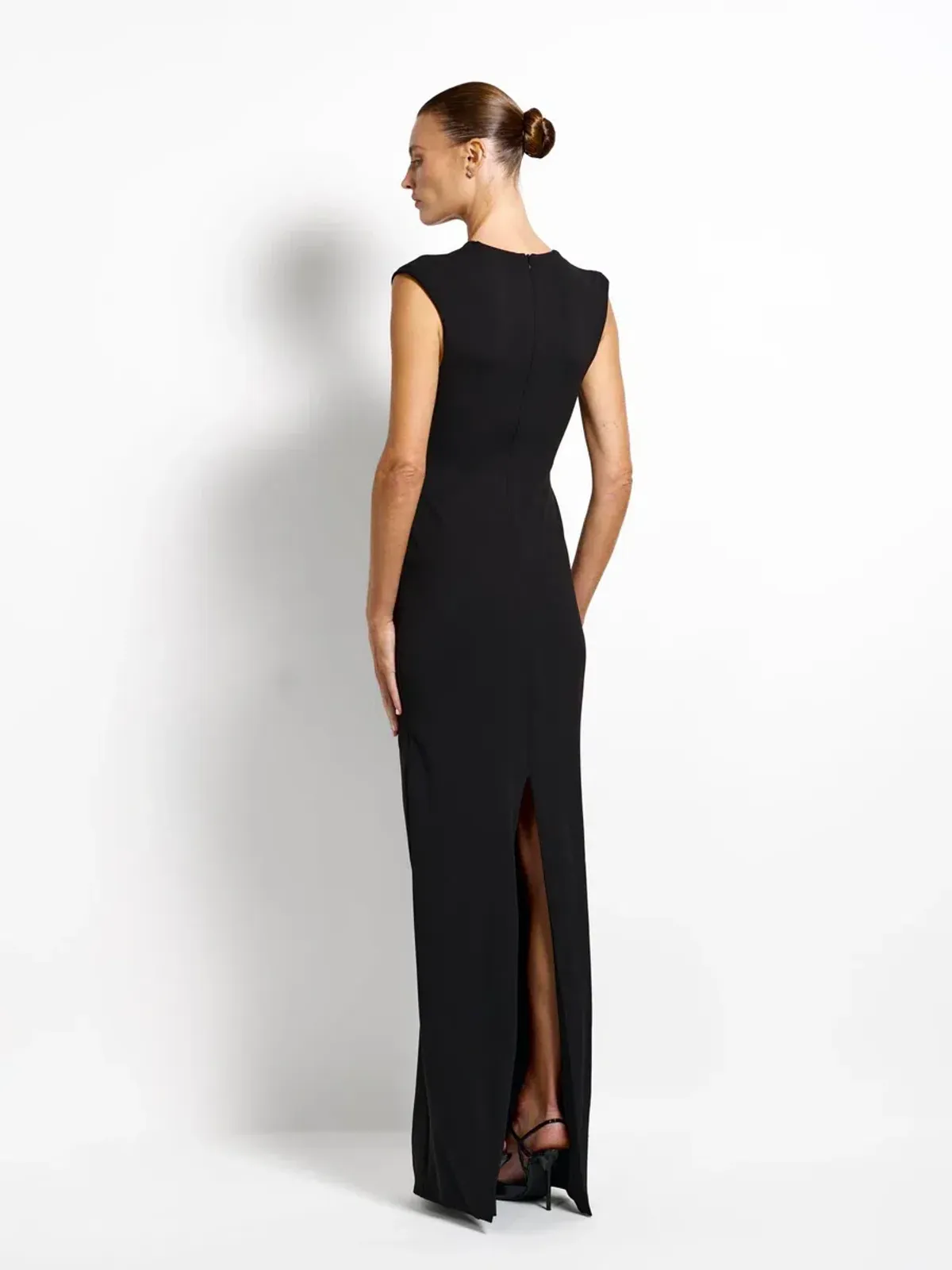 Analie Dress in Black - Image 3