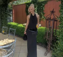 ANCE GRIA ADELE GOWN BLACK SIZE XS for rent on The Volte - image 2