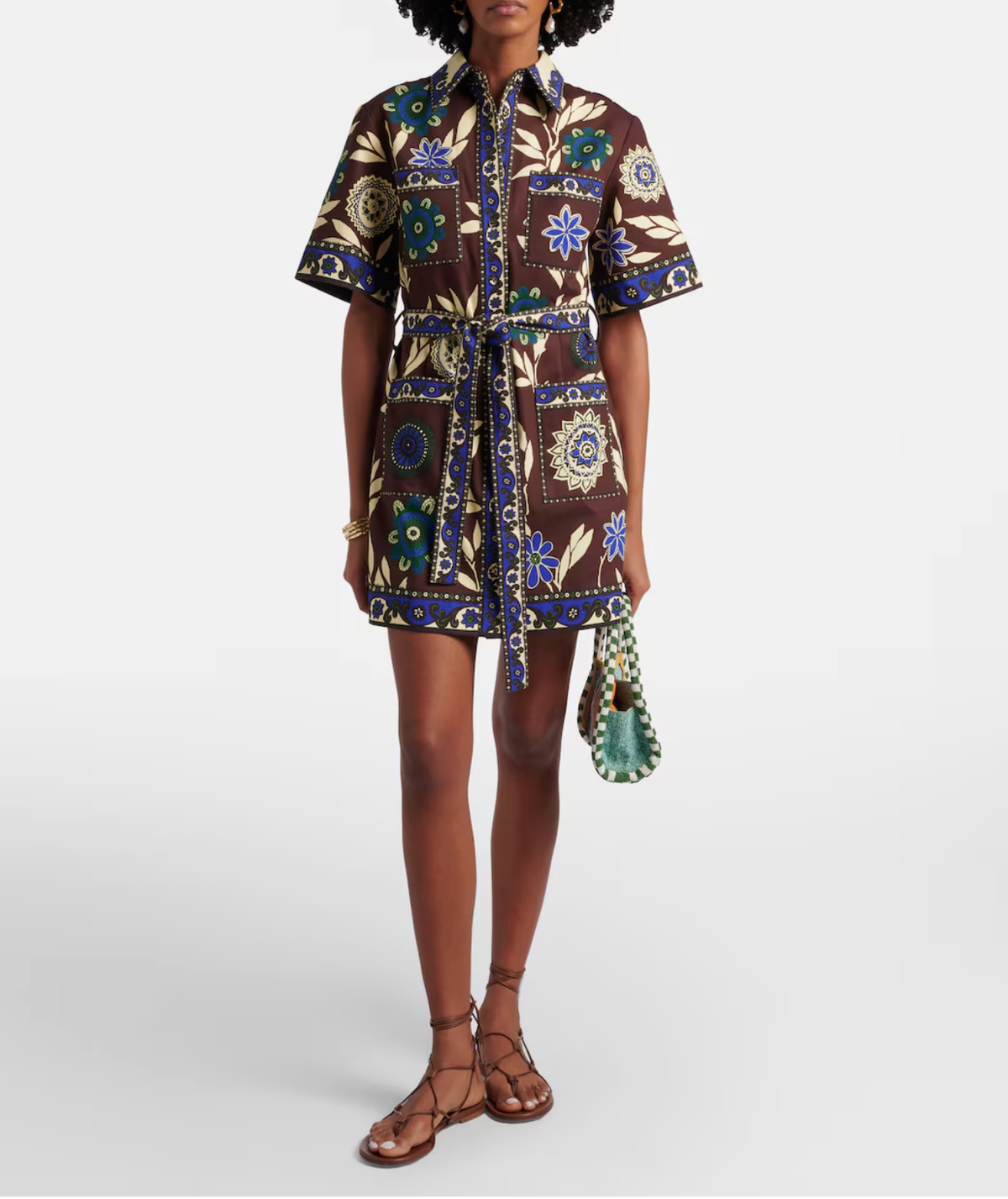 ALEMAIS JASPER MINI DRESS SZ 12  - Image 2