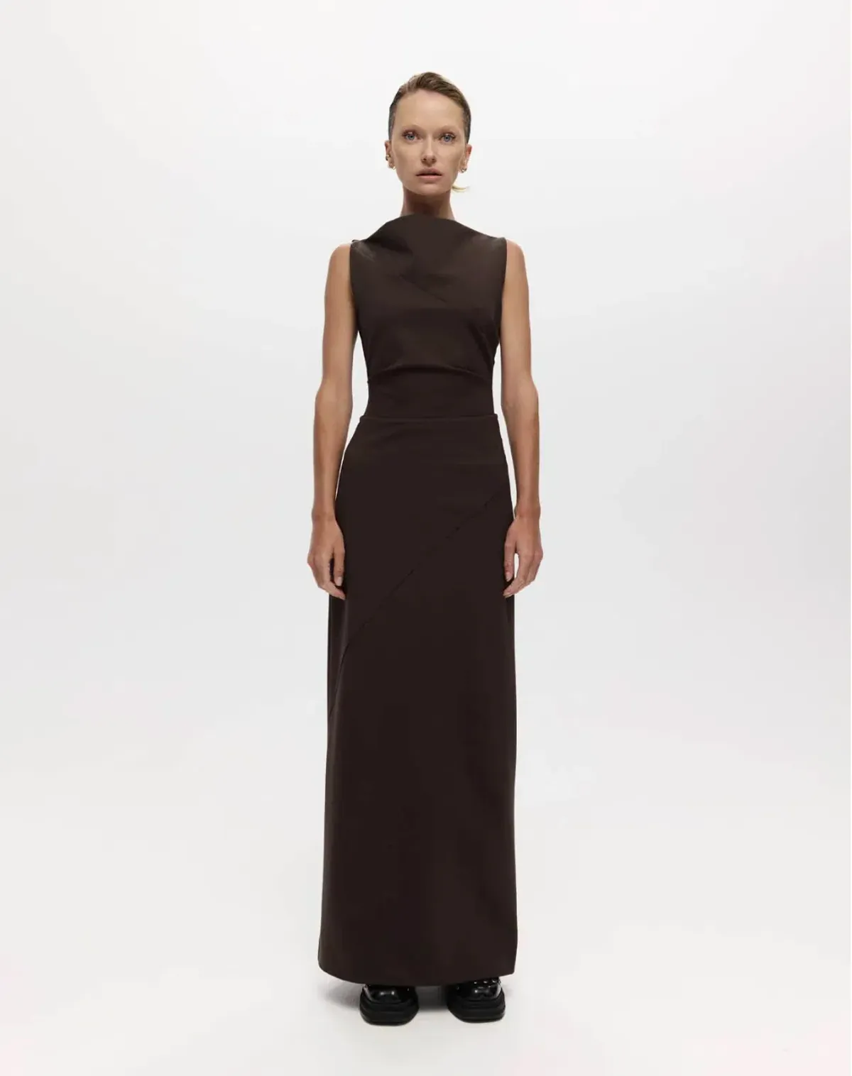Harris Tapper Brown Matilda Dress Size AU 14 - Image 1