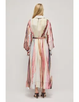 Aje Murphie Midi Dress Size 8 Pink Reverie for rent on The Volte - image 4
