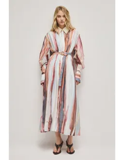 Aje Murphie Midi Dress Size 8 Pink Reverie for rent on The Volte - image 1