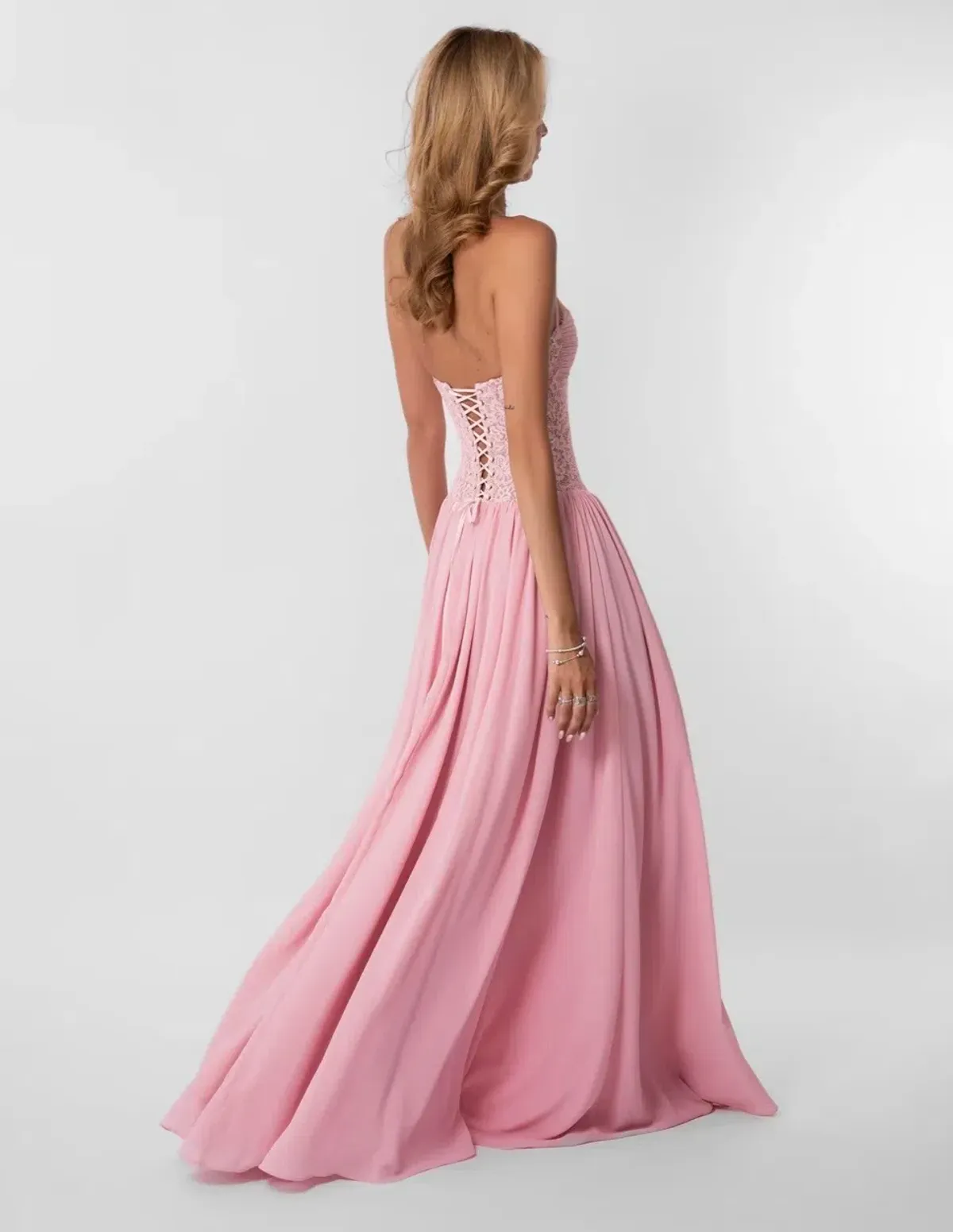 Fenity Faye Maxi Dress in Pink Size S - Image 7