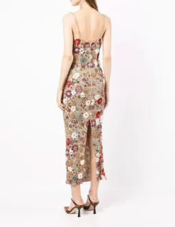 Rachel Gilbert Francesca Gown Gold Size 5/AU16 for rent on The Volte - image 2