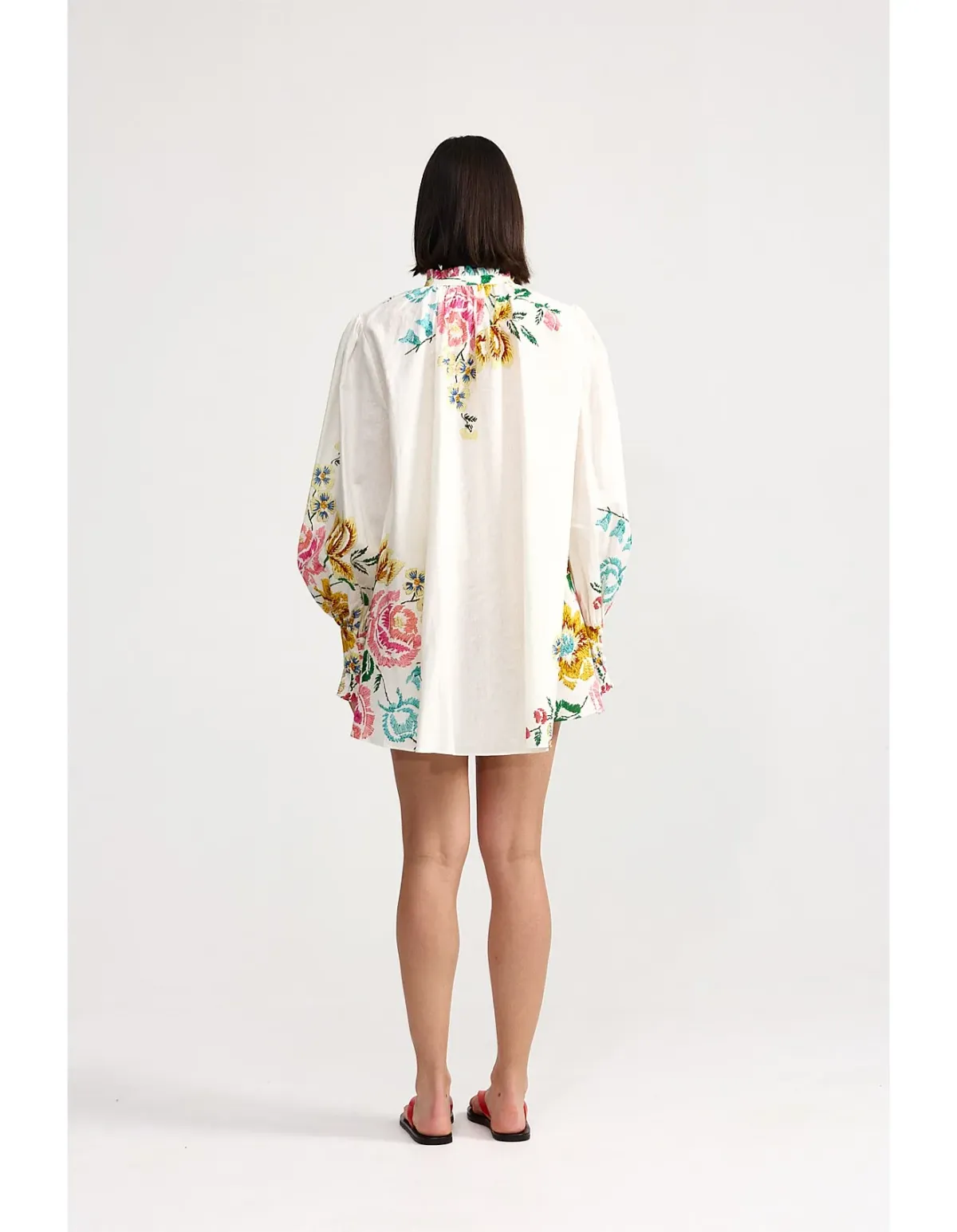 Aston Studio Elie Dress Size 6 AU Antique Bouquet - Image 5