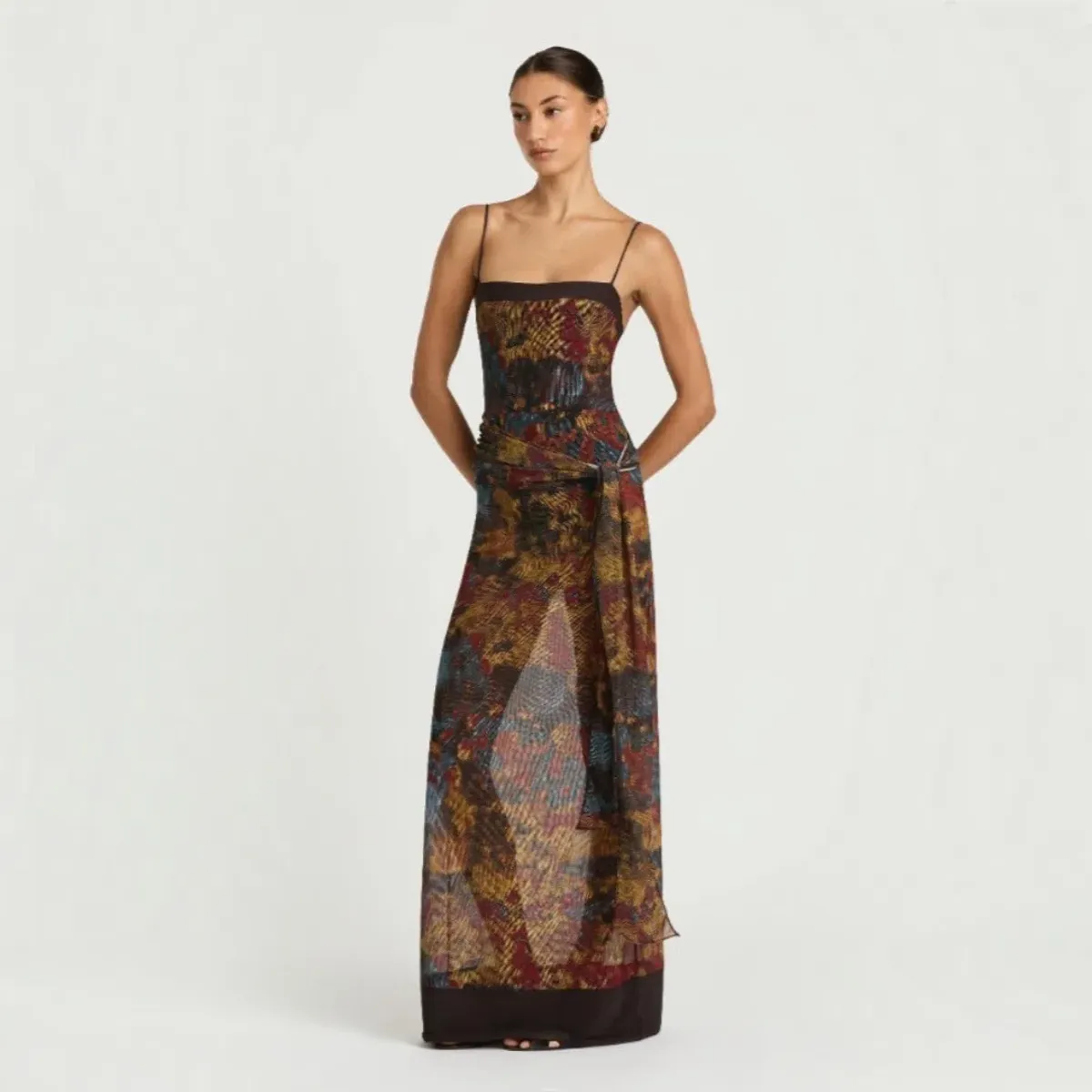 Benni Suki Maxi Dress Size 6 - Image 2