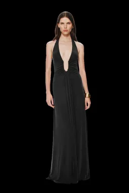 Misha Jennifer Cupro Dress Black Size M / AU 10 for rent on The Volte - image 1