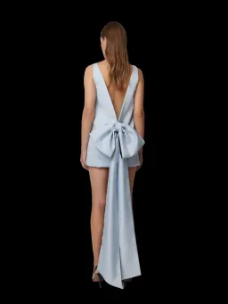 Effie Kats Nicola Mini Dress Blue Size XS / AU 6 for rent on The Volte - image 3