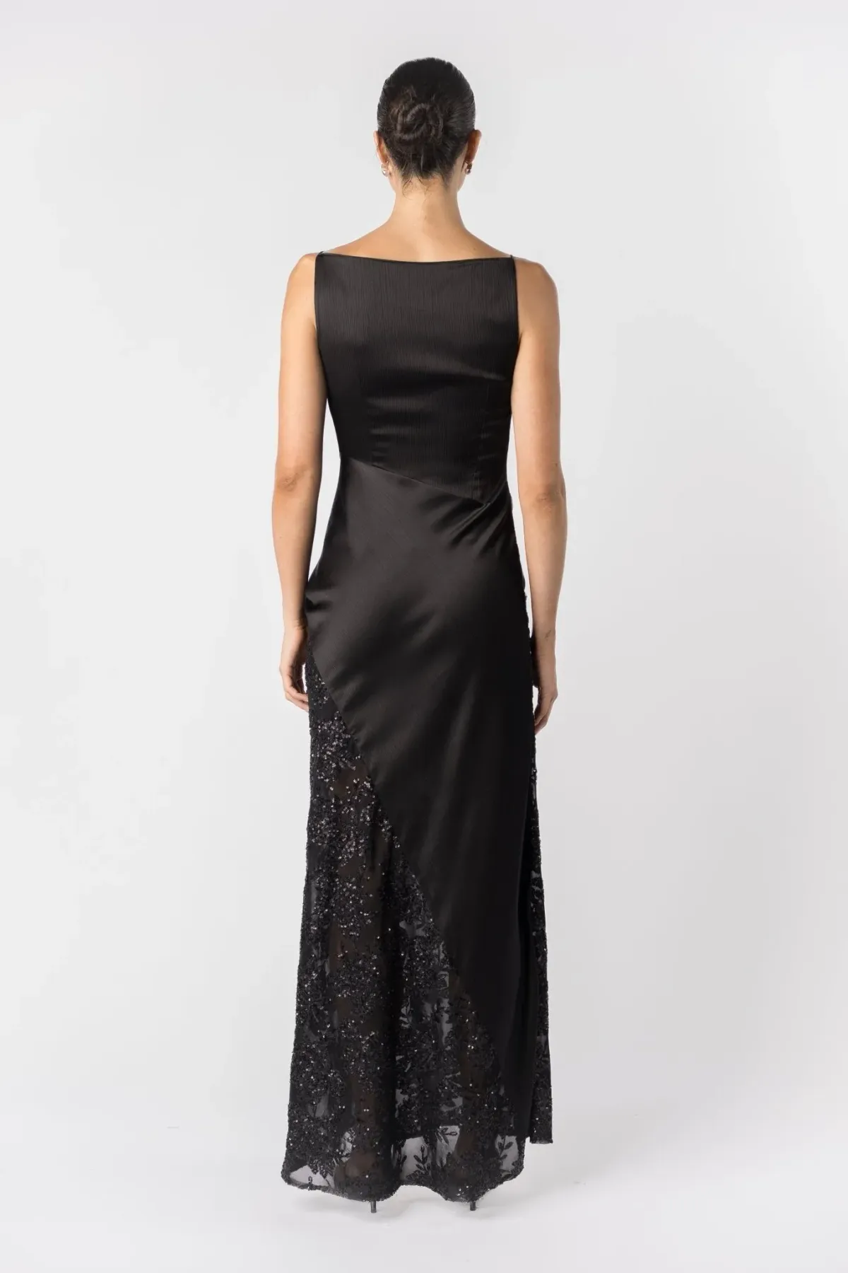 One Fell Swoop Dégagé Dress Noir Éclat - Image 6