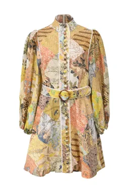 Zimmermann Brightside A-Line Mini Dress Print Size 3 / AU 12-14 for rent on The Volte - image 2