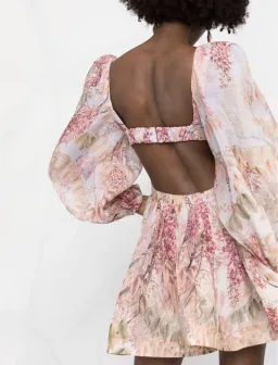 Zimmermann Botanica Bralette mini dress size 0 for rent on The Volte - image 5