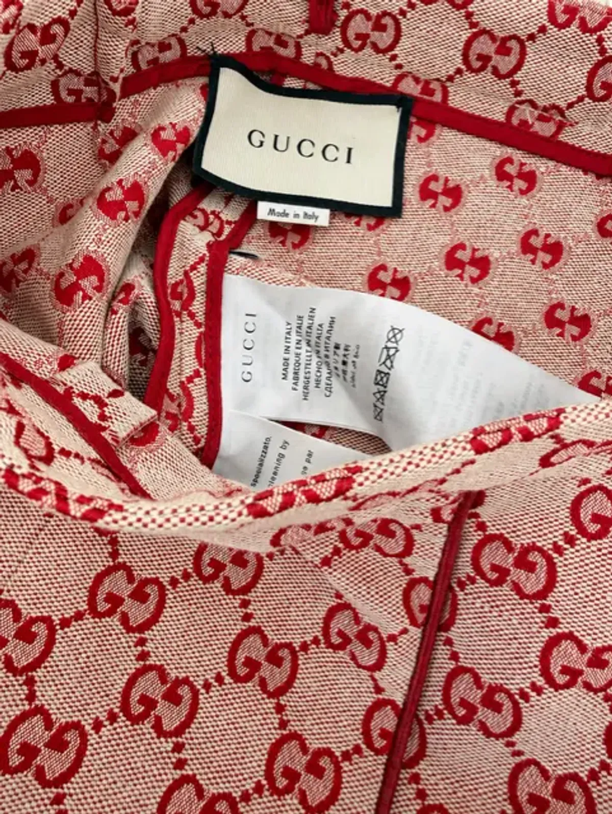 Gucci horsebait GG print high waist shorts- size 6 (XS) - Image 5