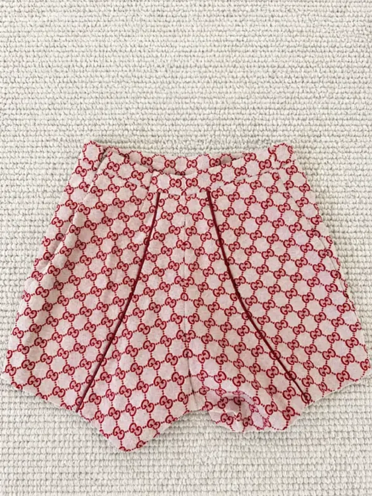 Gucci horsebait GG print high waist shorts- size 6 (XS) - Image 4