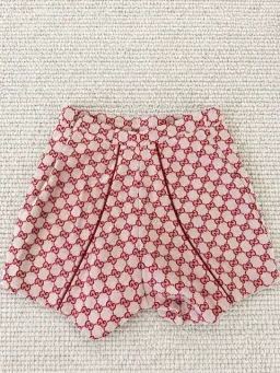 Gucci horsebait GG print high waist shorts- size 6 (XS) for rent on The Volte - image 4