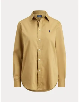 Polo Ralph Lauren Classic Fit Cotton Twill Shirt L Beige for rent on The Volte - image 4