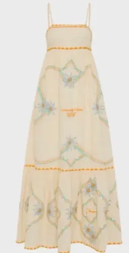 ANTIPODEON FLOWER SEEKER SUN DRESS IN SNOW DROP SIZE 8 for rent on The Volte - image 9