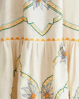 ANTIPODEON FLOWER SEEKER SUN DRESS IN SNOW DROP SIZE 8 for rent on The Volte - image 7