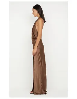Bec + Bridge Elisia Wrap Maxi Dress Size 10 Milk Chocolate for rent on The Volte - image 4
