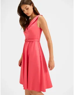 Review Oasis Tea Dress Size 10 Pink Grapefruit for rent on The Volte - image 3