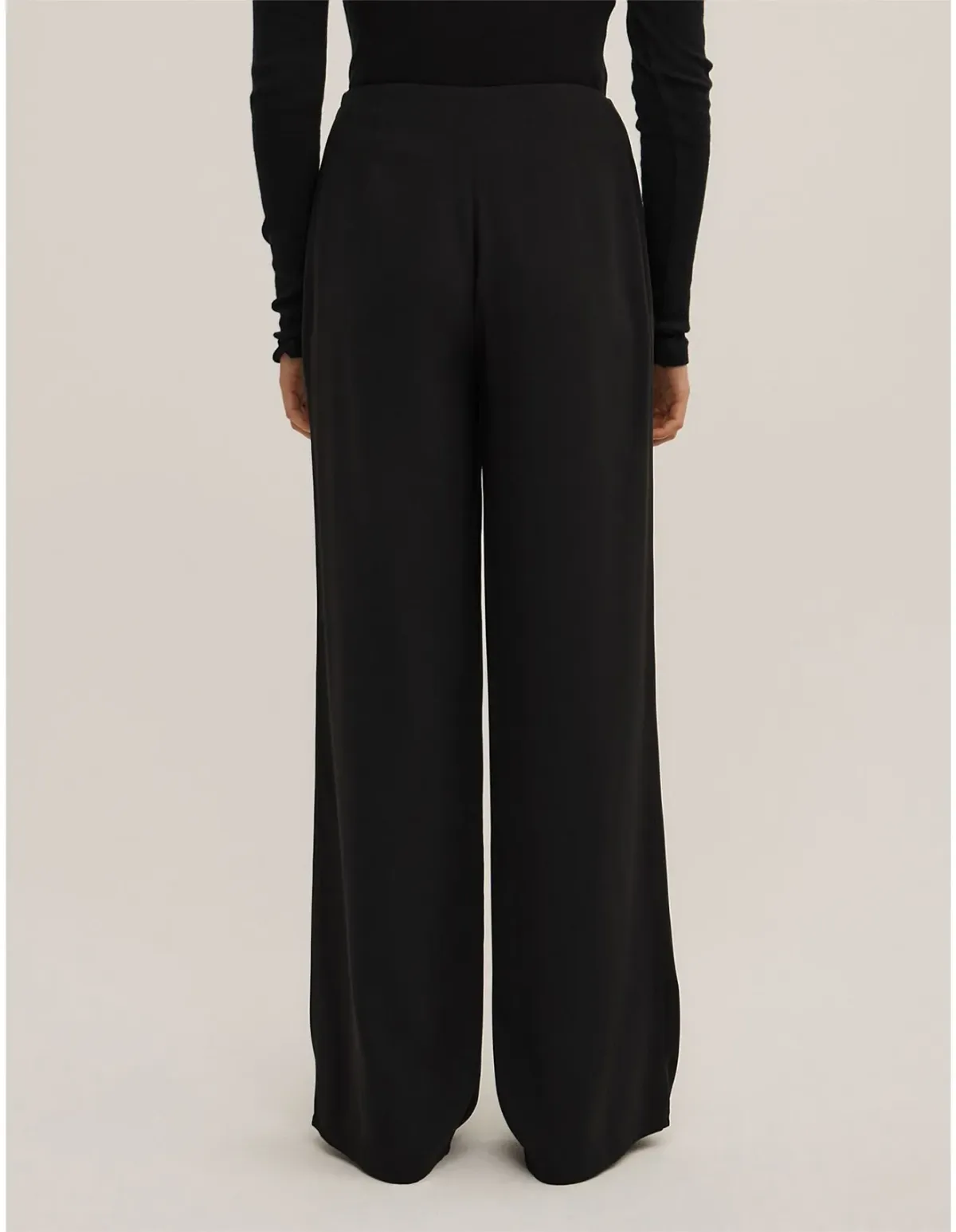 Witchery Crepe Pants Size 18 AU Black - Image 5