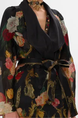 CAMILLA Magic In The Manuscripts Silk Duster | Luxury Resortwear & Event Hire Brisbane for rent on The Volte - image 1