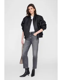 Anine Bing Kate Jean Washed Grey Size 24 for rent on The Volte - image 4