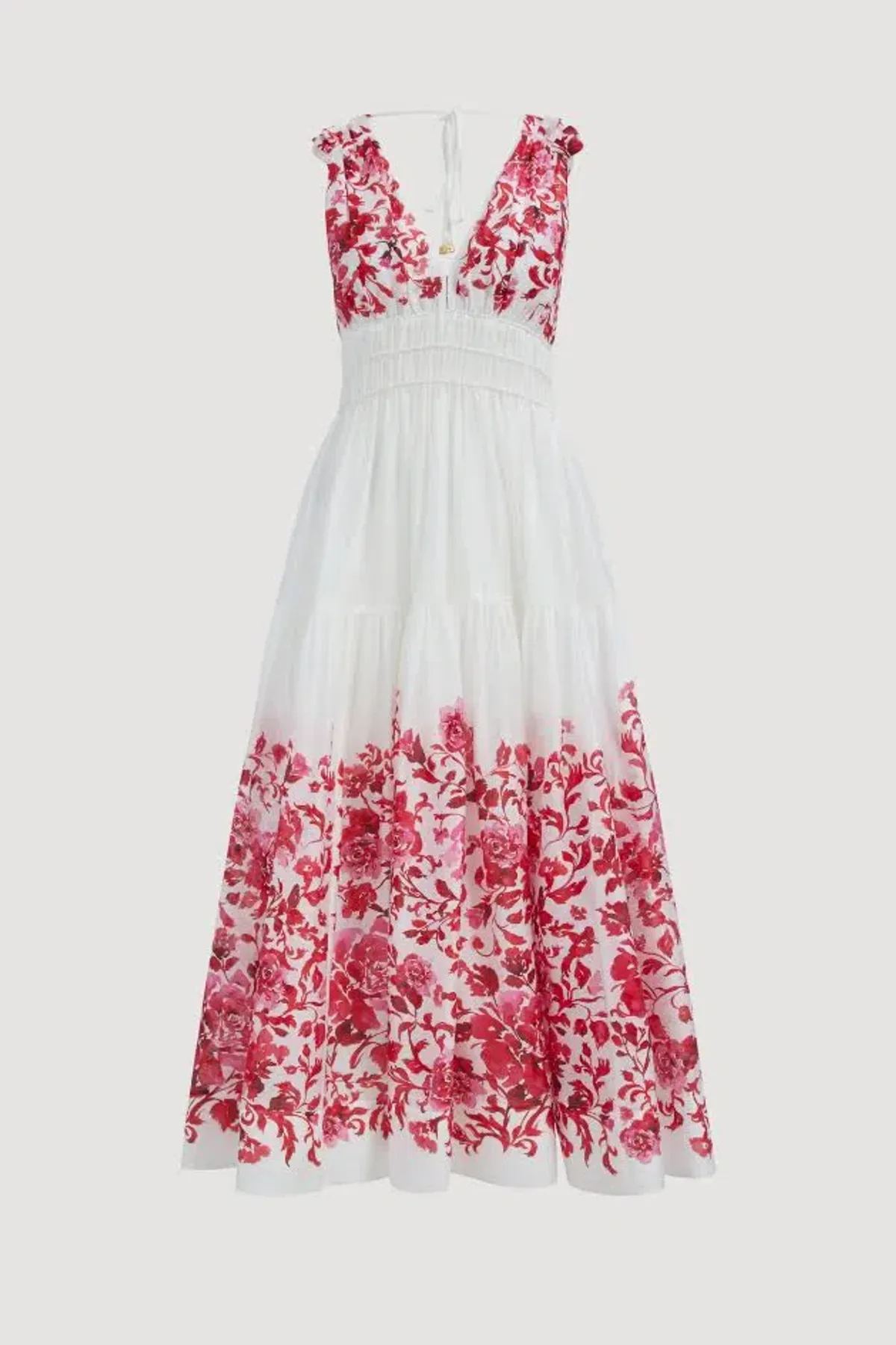 ❤️🌸Brand new AJE Casia Midi Dress - Size 14 - Red & White Floral Outfit 🌸❤️ - Image 3