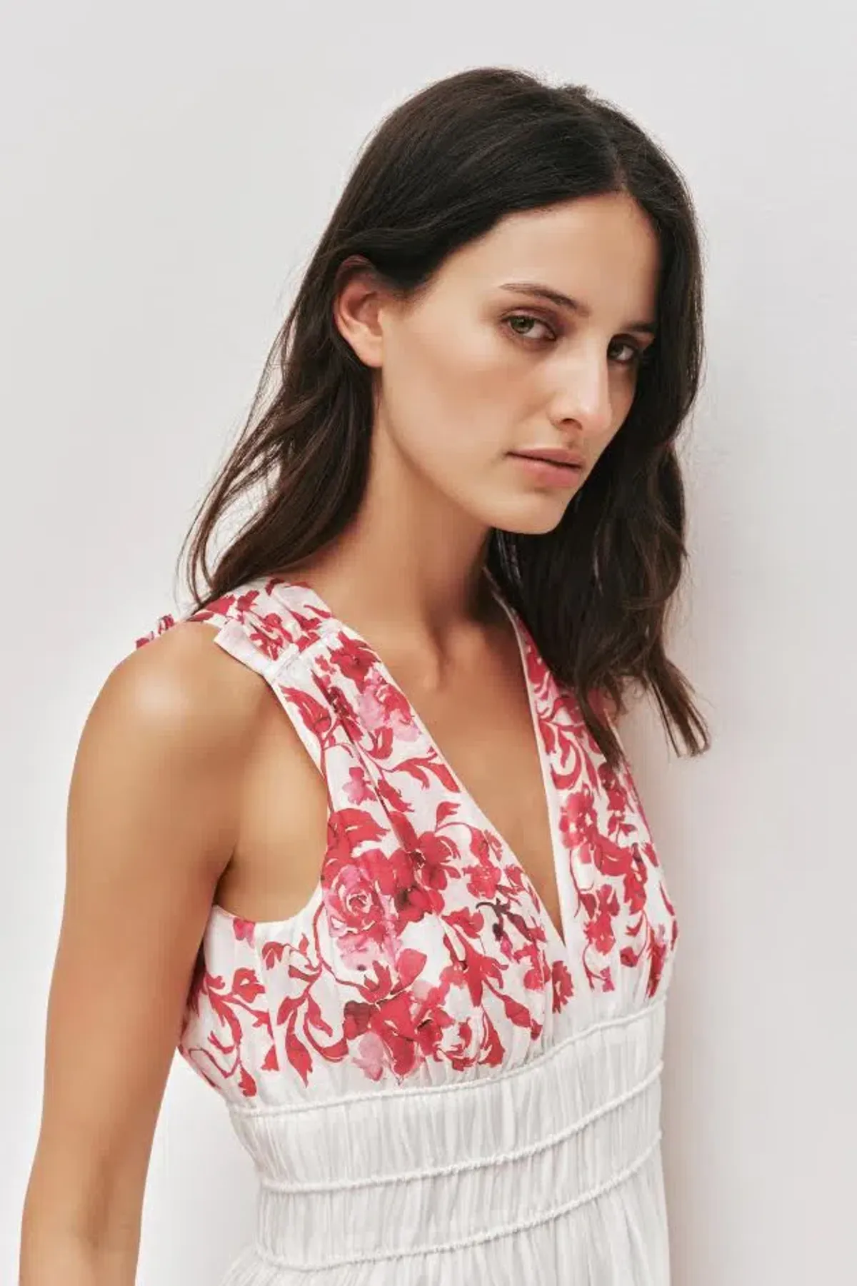 ❤️🌸Brand new AJE Casia Midi Dress - Size 14 - Red & White Floral Outfit 🌸❤️ - Image 5