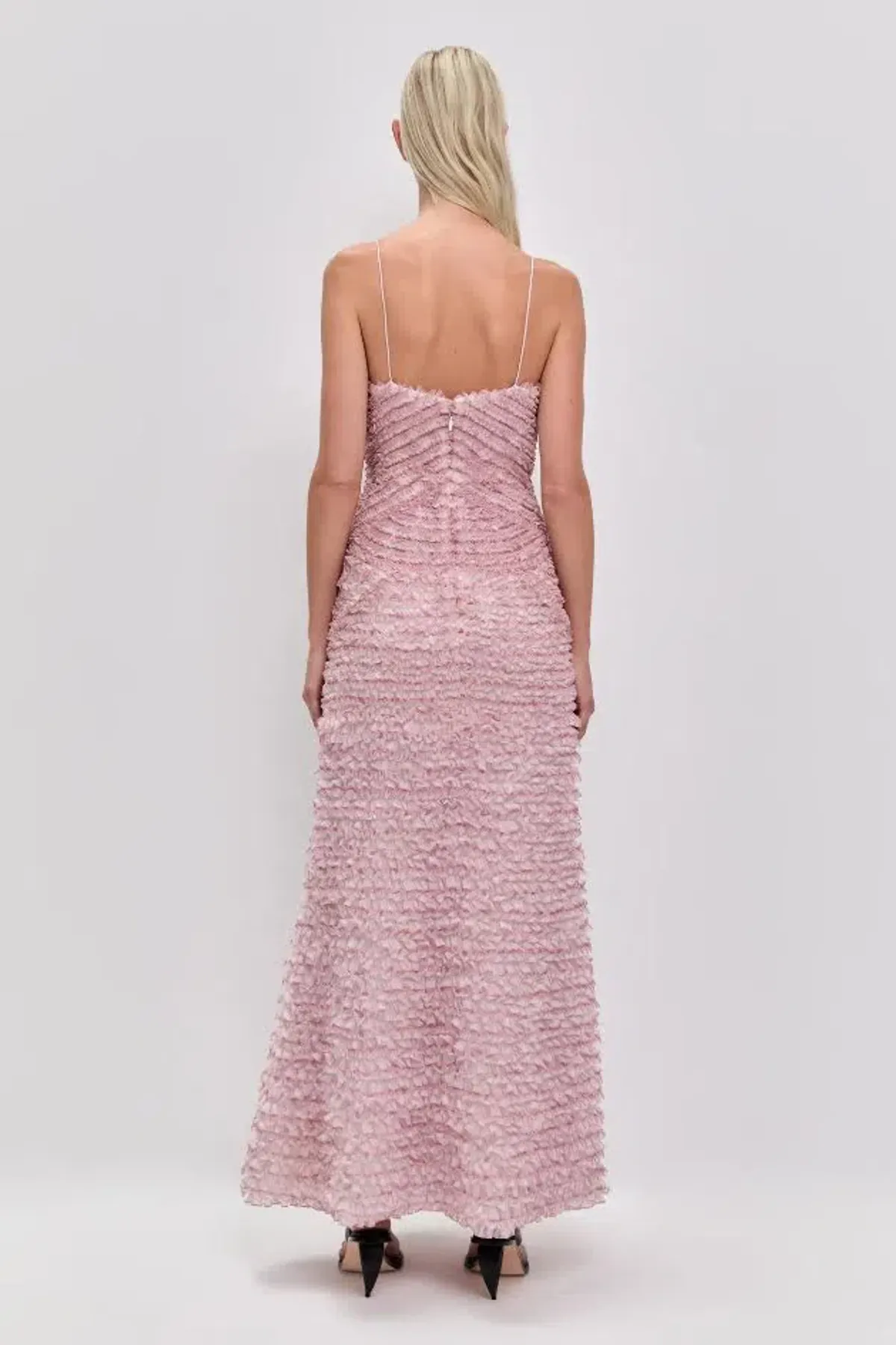 🩷🌸 NEW AJE Amaris Evening Gown – Rosewater Pink – Size 8 Formal Evening Maxi Dress🌸🩷 - Image 3