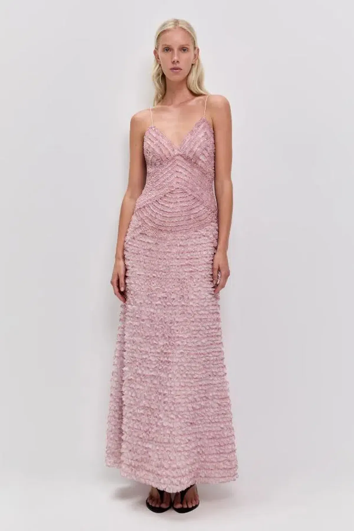 🩷🌸 NEW AJE Amaris Evening Gown – Rosewater Pink – Size 8 Formal Evening Maxi Dress🌸🩷 - Image 2