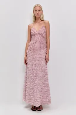 🩷🌸 NEW AJE Amaris Evening Gown – Rosewater Pink – Size 8 Formal Evening Maxi Dress🌸🩷 for rent on The Volte - image 2