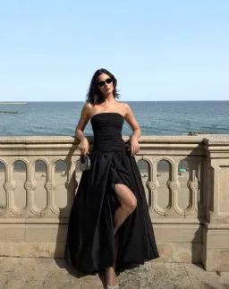Aje Violette Bubble Hem Maxi Dress sz 10 for rent on The Volte - image 3