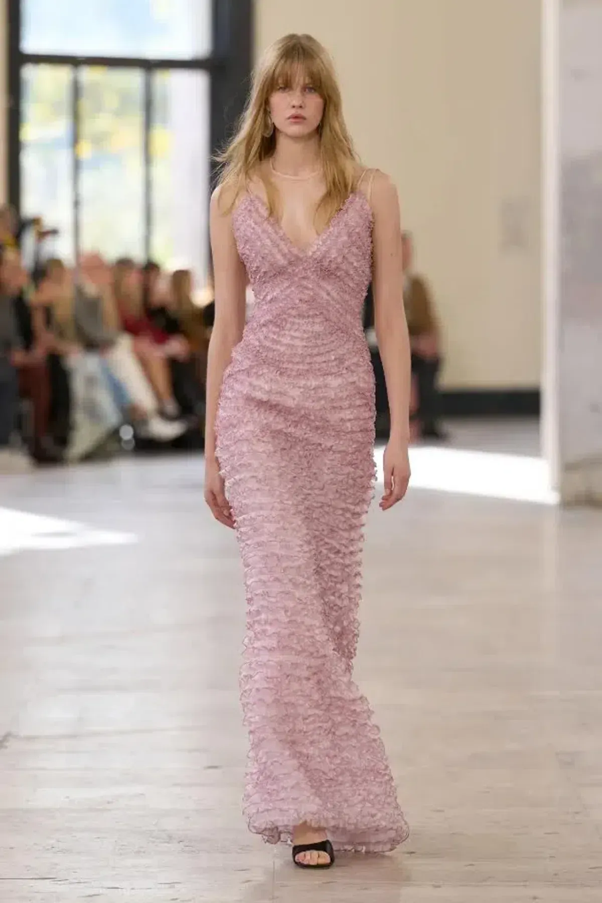 🩷🌸 NEW AJE Amaris Evening Gown – Rosewater Pink – Size 12 Formal Evening Maxi Dress🌸🩷 - Image 1