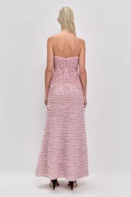 🩷🌸 NEW AJE Amaris Evening Gown – Rosewater Pink – Size 12 Formal Evening Maxi Dress🌸🩷 for rent on The Volte - image 3