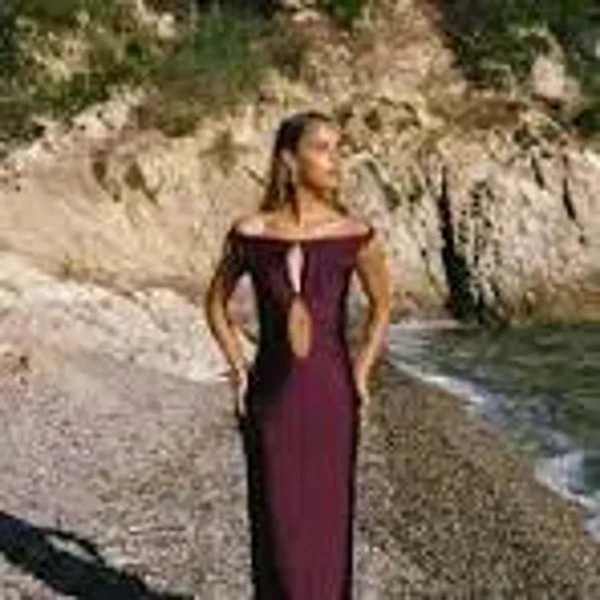 Ance Gria Passable Dress Purple/Plum size XS/6 - Image 3